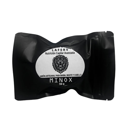 Jabón para cuidado y crecimiento de Barba y Cabello | MINOX 90g
